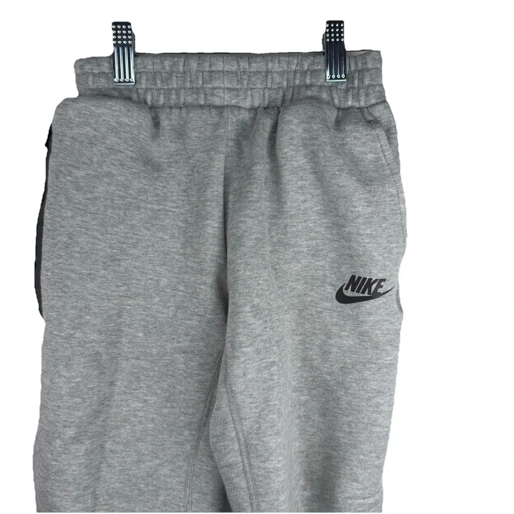 Niki Boys size 7 Youth‎ Jogger Sweatpants Joggers Track Pants Gray Pockets Thick